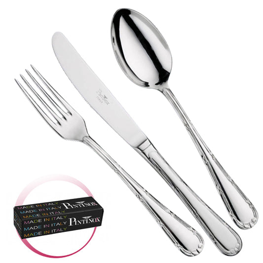 Pintinox Pinti Servizio Posate 24 Pz Filet In Scatola Compact