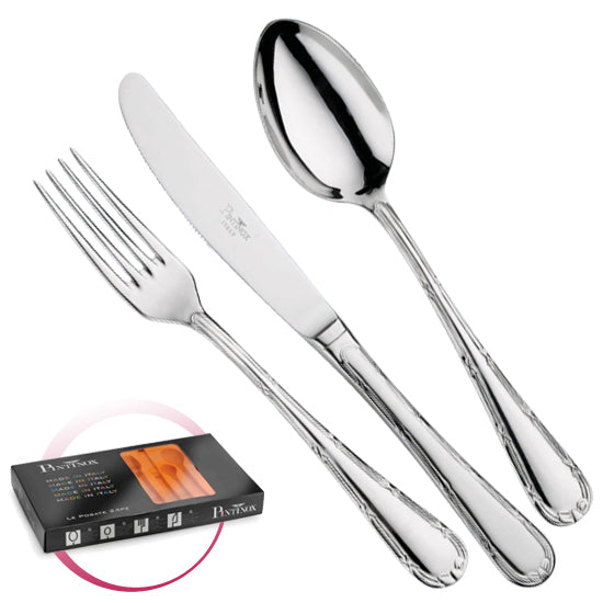 Pintinox Pinti Servizio Posate 24 Pz Filet In Scatola Panorama