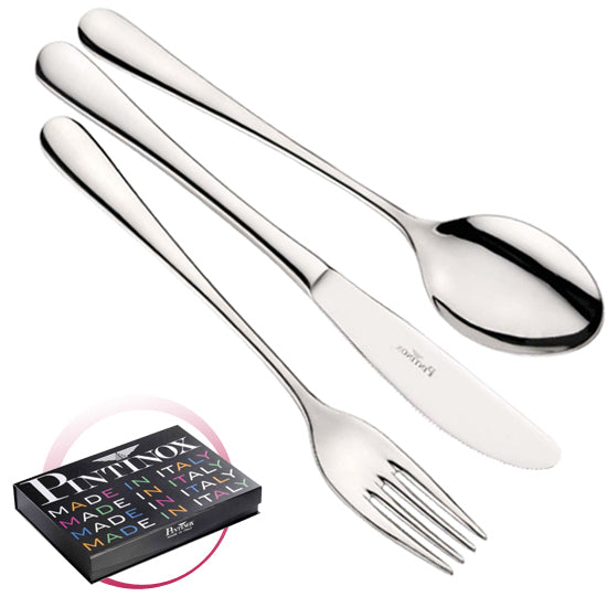 Pintinox Pinti Servizio Posate 24 Pz Hotel  In Scatola Iride