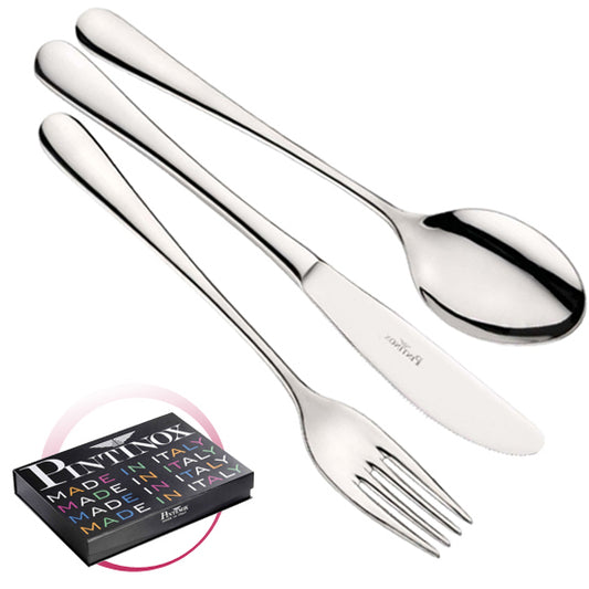 Pintinox Pinti Servizio Posate 24 Pz Hotel  In Scatola Iride