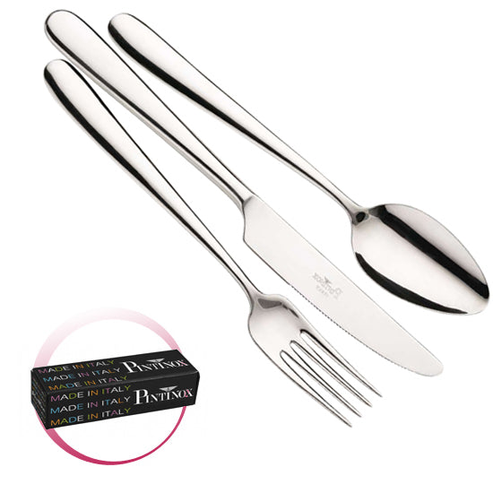 Pintinox Pinti Servizio Posate 24 Pz Maitre In Scatola Compact