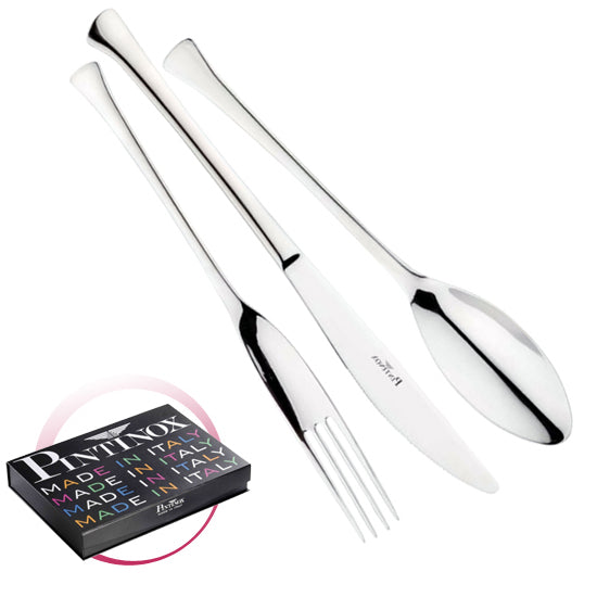 Pintinox Pinti Servizio Posate 24 Pz Pagaia In Scatola Iride