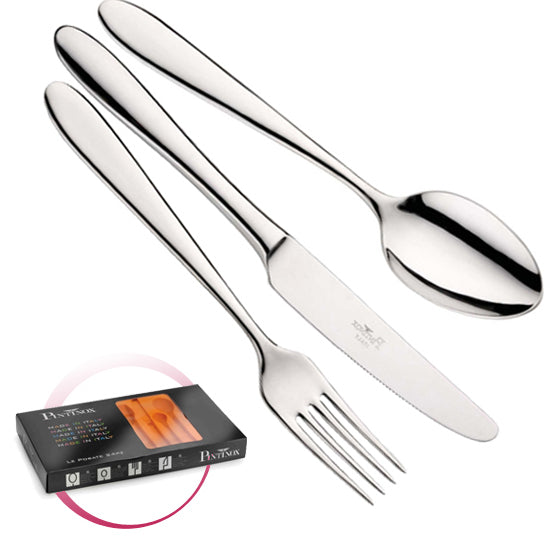 Pintinox Pinti Servizio Posate 24 Pz Panorama In Scatola Iride