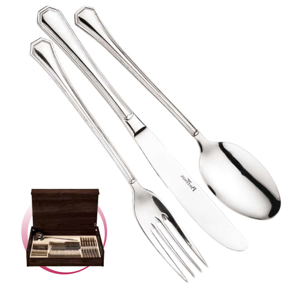 Pintinox Pinti Servizio Posate 49 Pz America In Bauletto Legno