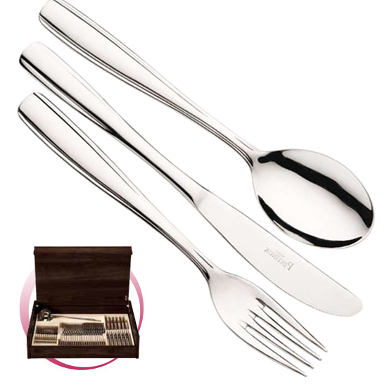 Pintinox Pinti Servizio Posate 49 Pz Australia In Bauletto Legno
