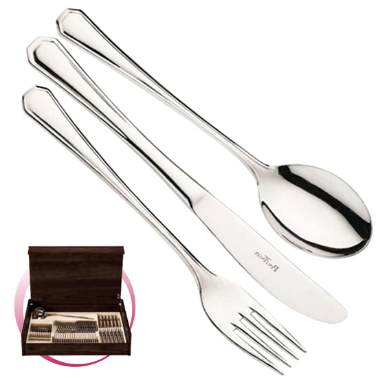 Pintinox Pinti Servizio Posate 49 Pz Brasilia In Bauletto Legno