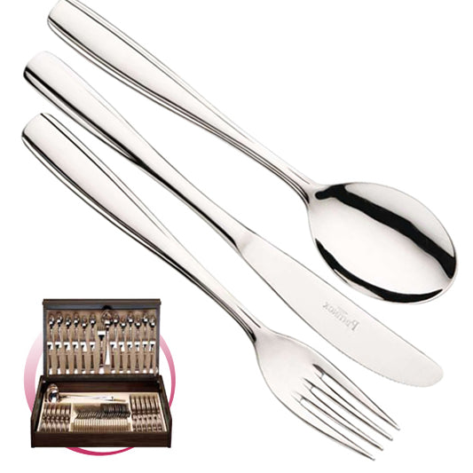 Pintinox Pinti Servizio Posate 75 Pz Australia In Bauletto Legno