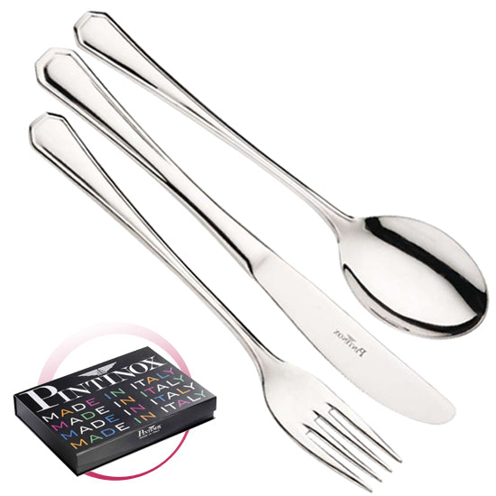 Pintinox Pinti Servizio Posate 75 Pz Brasilia In Scatola Iride