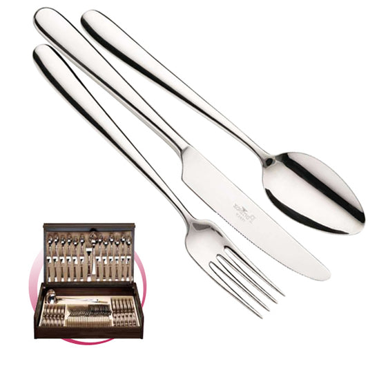 Pintinox Pinti Servizio Posate 75 Pz Maitre In Bauletto Legno