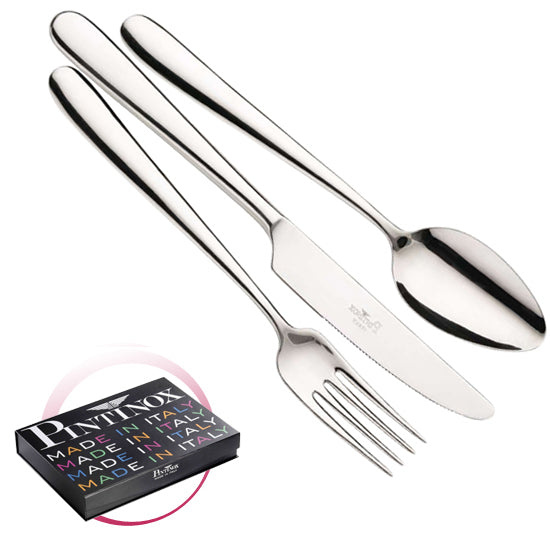 Pintinox Pinti Servizio Posate 75 Pz Maitre In Scatola Iride