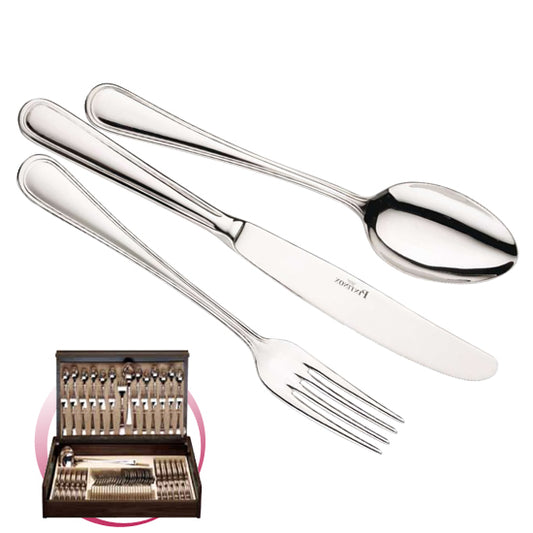 Pintinox Pinti Servizio Posate 75 Pz Sirio In Bauletto Legno