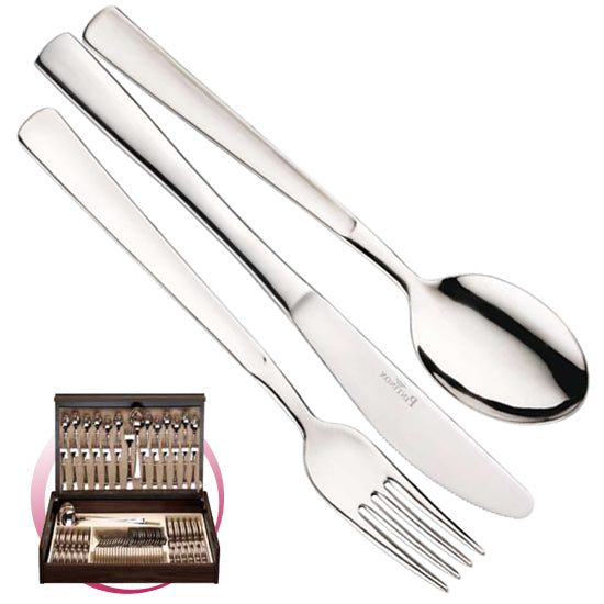 Pintinox Pinti Servizio Posate 75 Pz Tema In Bauletto Legno