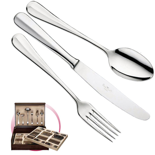 Pinti 1929 Pinti Set Posate Baguette 126 Pz In Bauletto Di Legno