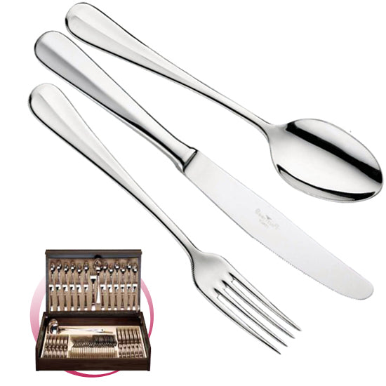 Pinti 1929 Pinti Set Posate Baguette 75 Pz In Bauletto Di Legno