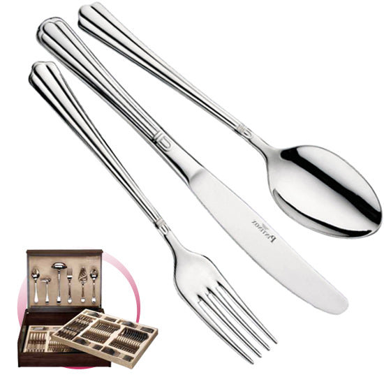 Pintinox Pinti Set Posate Bernini 126 Pz In Bauletto Di Legno