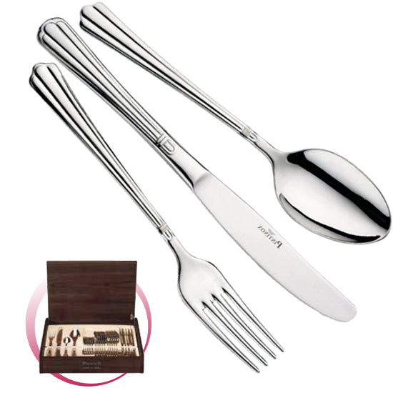 Pintinox Pinti Set Posate Bernini 24 Pz In Bauletto Di Legno