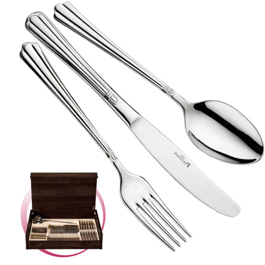 Pintinox Pinti Set Posate Bernini 49 Pz In Bauletto Di Legno