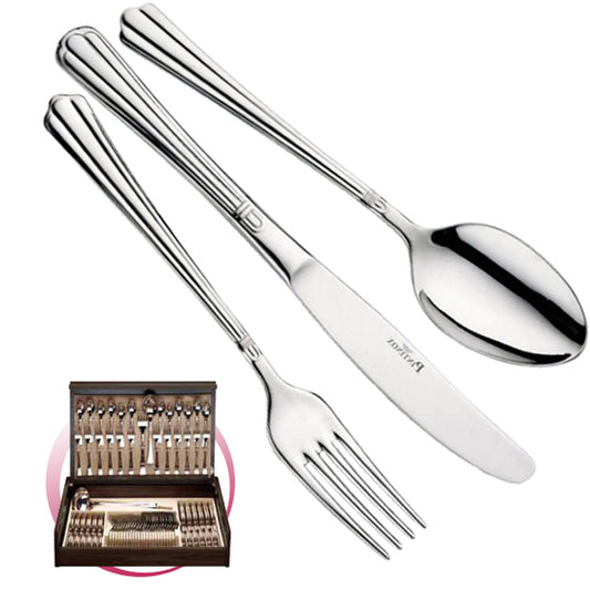 Pintinox Pinti Set Posate Bernini 75 Pz In Bauletto Di Legno