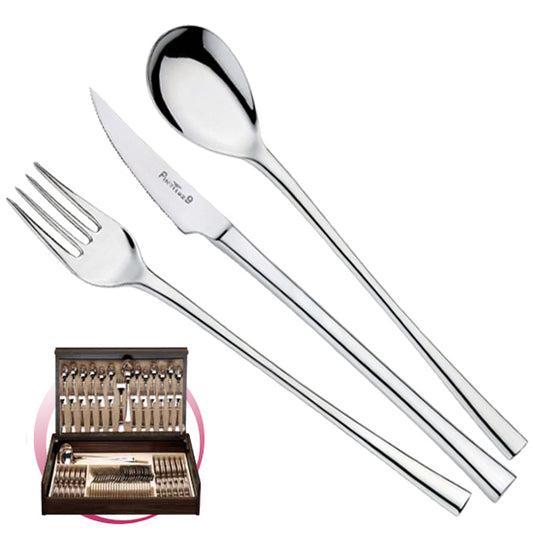 Pinti 1929 Pinti Set Posate Concept 75 Pz In Bauletto Di Legno