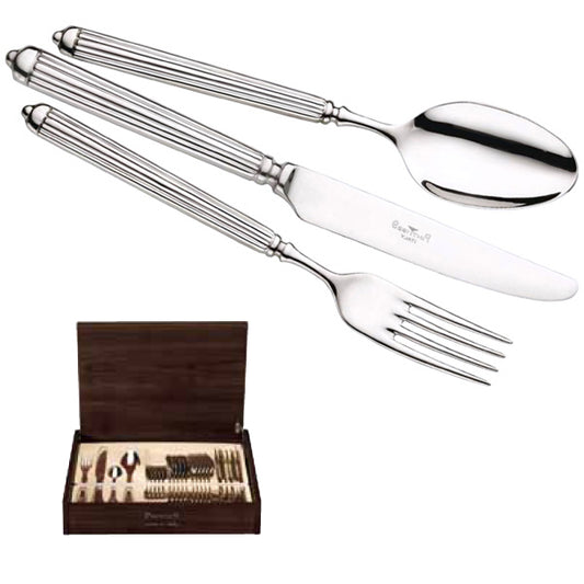 Pinti 1929 Pinti Set Posate Ellade 24 Pz In Bauletto Di Legno