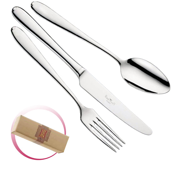 Pinti 1929 Pinti Set Posate Palladium 24 Pz In Scatola Compact