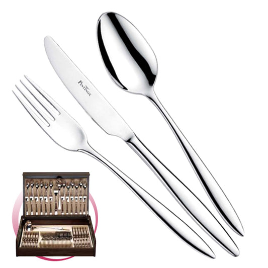 Pintinox Pinti Set Posate Romanino 75 Pz In Bauletto Di Legno