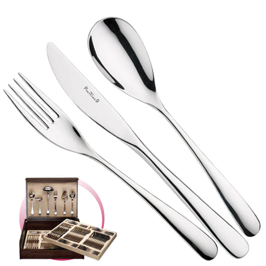 Pinti 1929 Pinti Set Posate Swing 126 Pz In Bauletto Di Legno