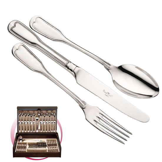 Pinti 1929 Pinti Set Posate Vittoriale 75 Pz In Bauletto Di Legno