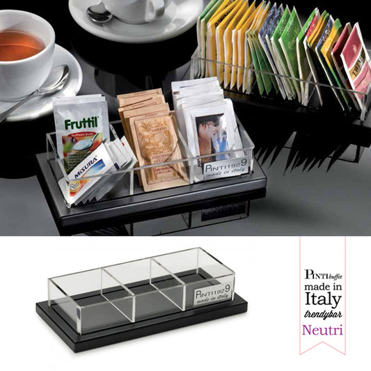 Pintinox Porta Bustine Servire 3 Scomparti