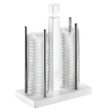 Pintinox Porta Ciotole Con 36 Ciotole Cm 6