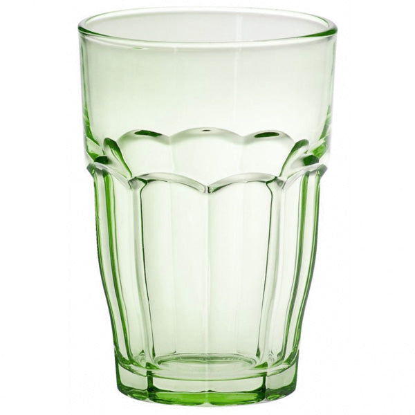 Bormioli Rocco Rock Bar Bicchiere Long Drink 37 Cl Verde