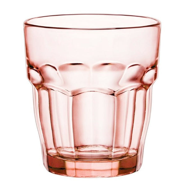 Bormioli Rocco Rock Bar Bicchiere Rocks 27 Cl Rosa