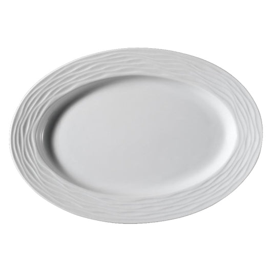 Kutahya Porselen Sea Wave Vassoio Ovale Cm 35