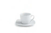 Tognana Square Bianco Tazza The Cl 20 C/Piattino