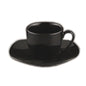 Tognana Square Black Piattino Per Tazza Caffè