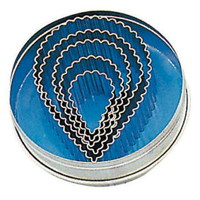 Paderno Tagliapasta B/S Goccia Festonato Cm 12,5/5 Pz
