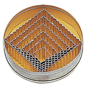 Paderno Tagliapasta B/S Quadro Festonato Cm 12,5/6 Pz