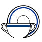 Royale Tazza Brodo Blue Park