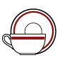 Royale Tazza Thè Cl 19 Red Park