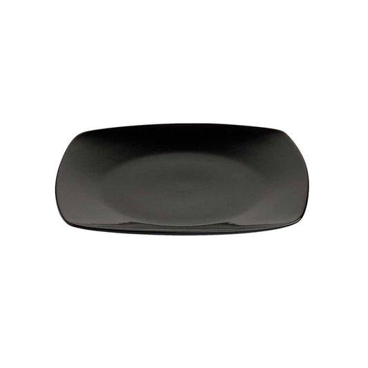 Tognana Time Square Piatto Piano Quadrato Nero Cm 26X26