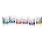 Rcr Cristalleria Italiana Timeless Colour Set 6 Bicchieri Of Vino 31 Cl Crystal Glass