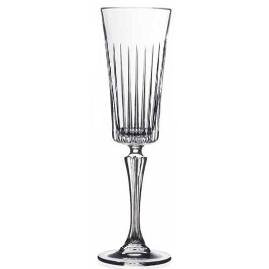 Rcr Cristalleria Italiana Timeless Set 6 Calici Flute Champagne 21 Cl Crystal Glass