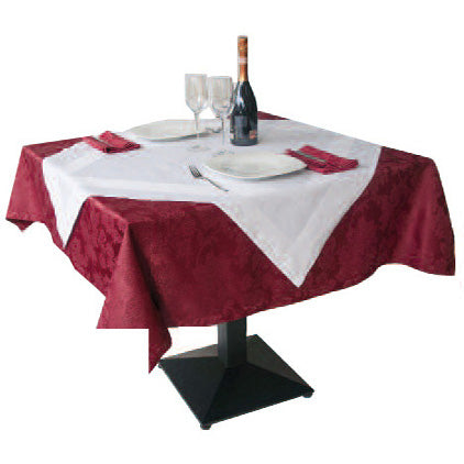 Colombo Mario Tovaglia Jacquard Small 127X127 Bordeaux