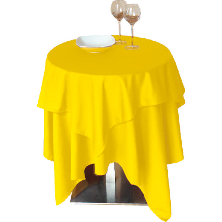 Colombo Mario Tovaglia Poly/Cotone Small 127X127 Giallo Brillante