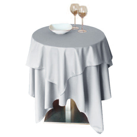 Colombo Mario Tovaglia Poly/Cotone Small 127X127 Grigio Chiaro