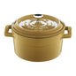 Paderno Trendy Mini Casseruola Tonda Lt 0,55 In Ghisa Smaltata Giallo