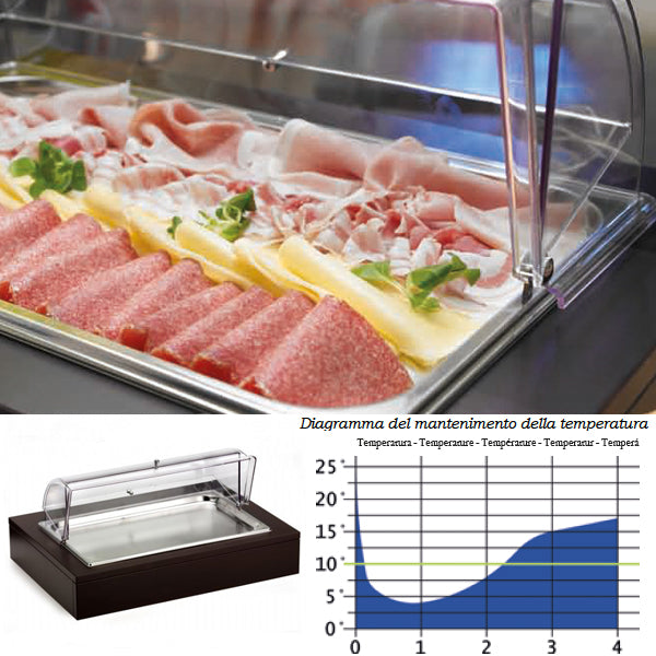 Pintinox Vassoio Affettati Refrigerato