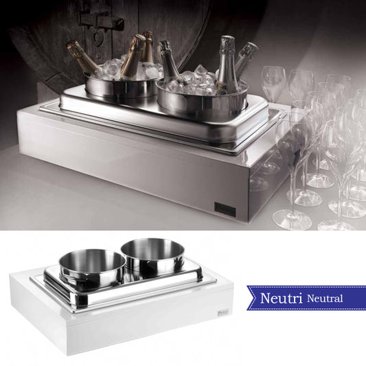 Pintinox Vassoio Porta Champagne Doppia