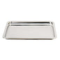 Arthur Krupp Vassoio Rettangolare Ak Cm 40X26 Inox