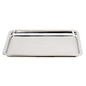 Arthur Krupp Vassoio Rettangolare Ak Cm 50X38 Inox
